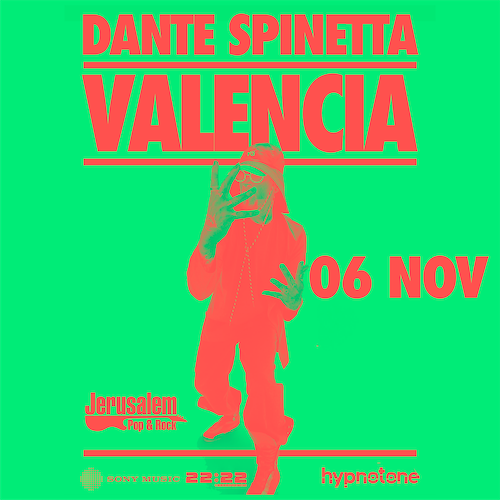 Dante Spinetta en Valencia