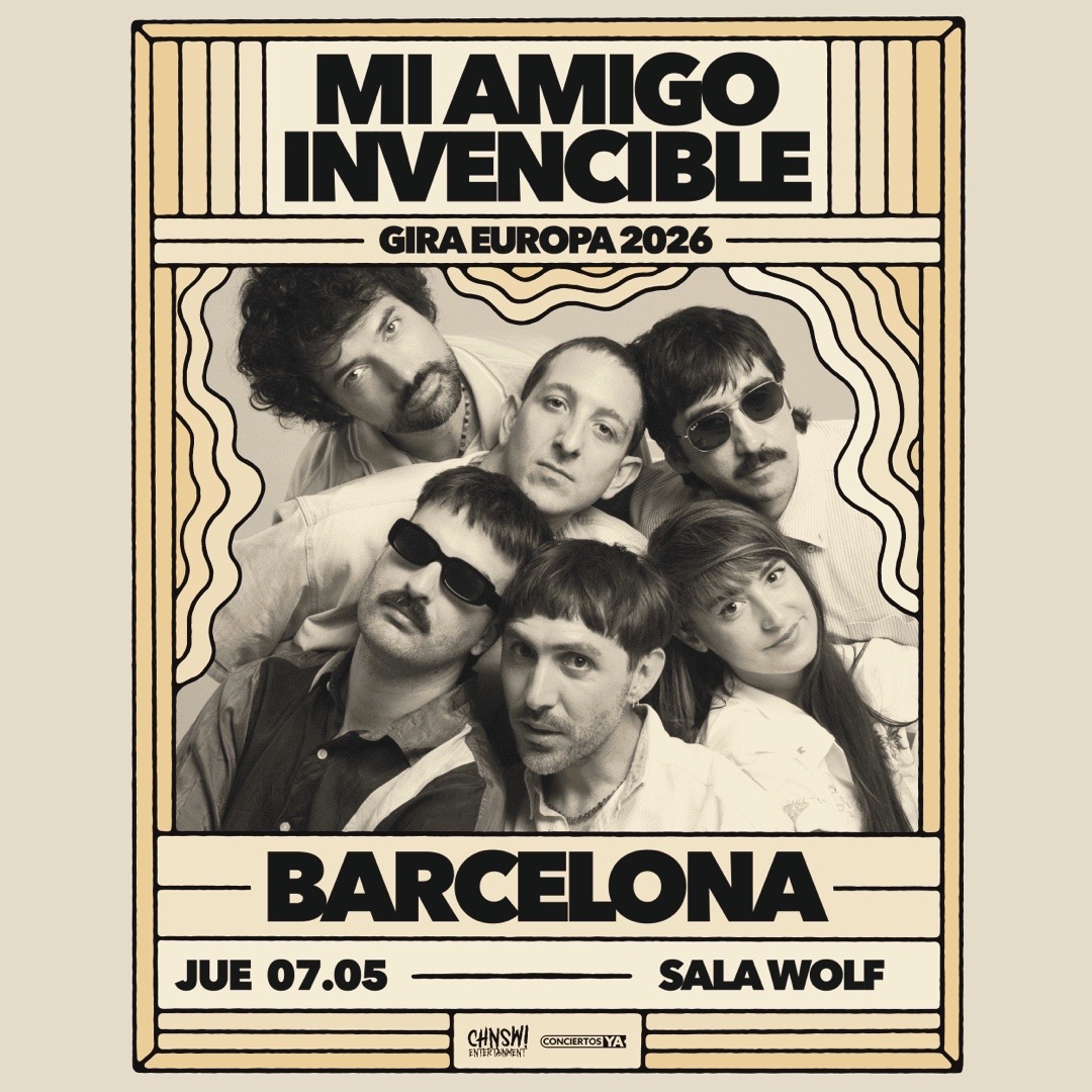 Mi Amigo Invencible en Barcelona Sala Wolf