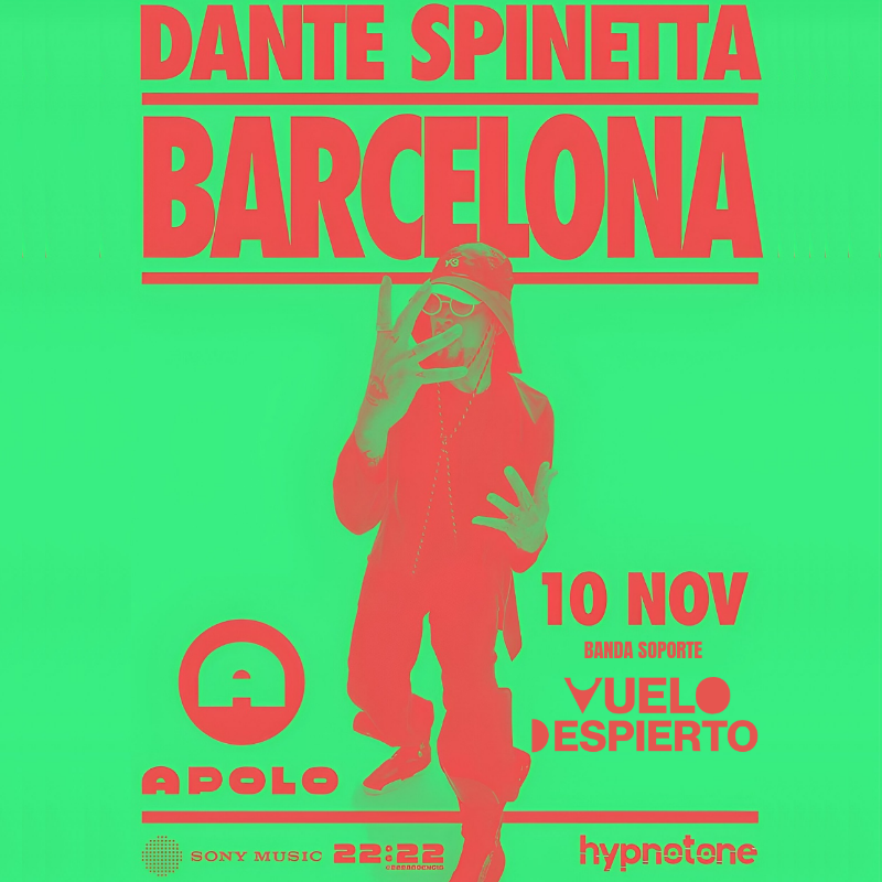 Dante Spinetta en Barcelona