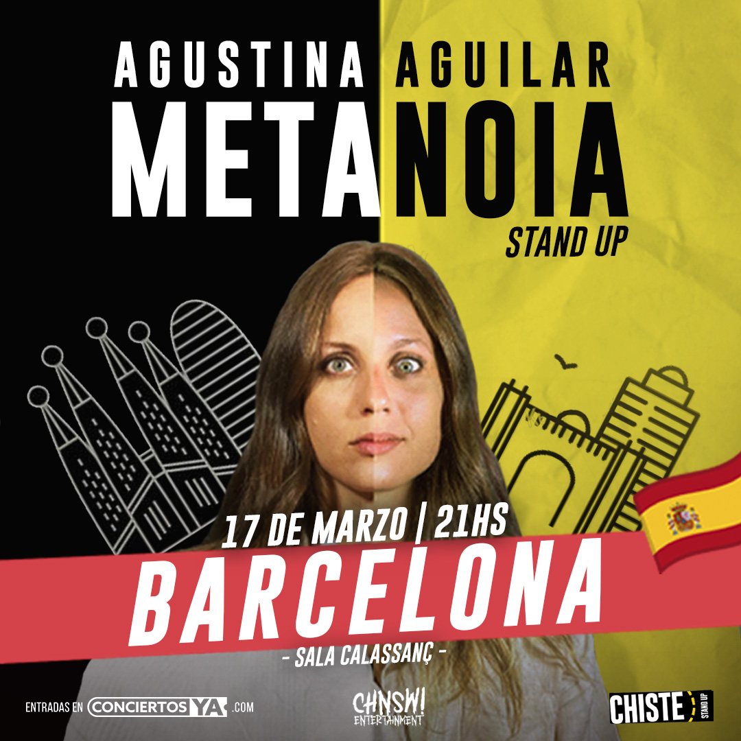 Agustina Aguilar Presenta Metanoia en Barcelona