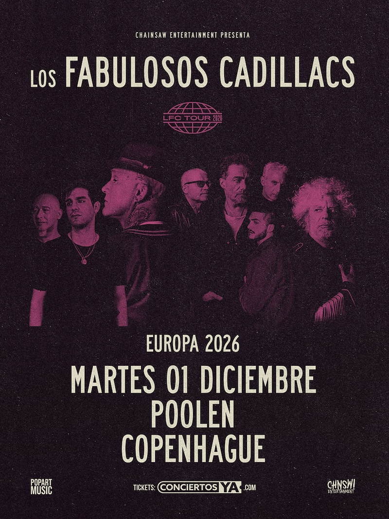Los Fabulosos Cadillacs en Copenhague (EUR)