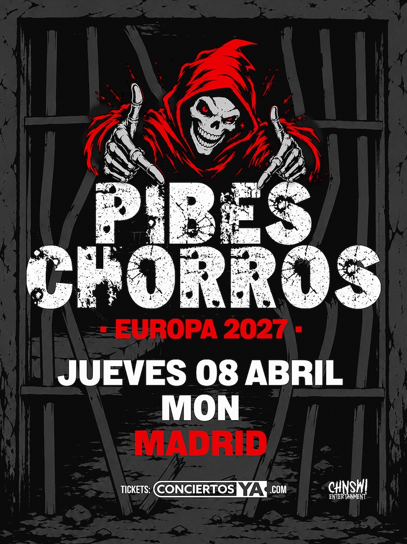 Pibes Chorros en Madrid Jueves 8 de Abril