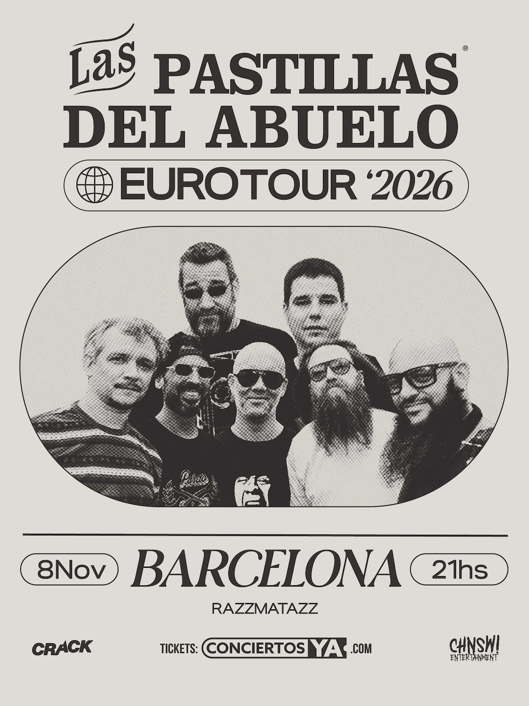 Las Pastillas del Abuelo en Barcelona