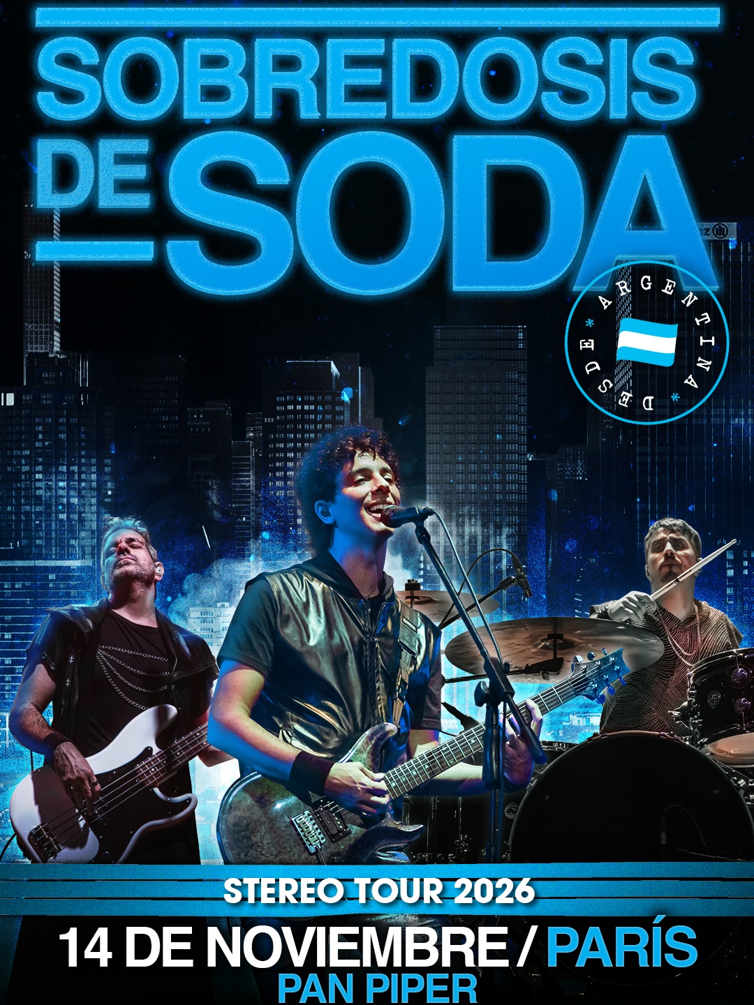 Sobredosis de Soda en Paris